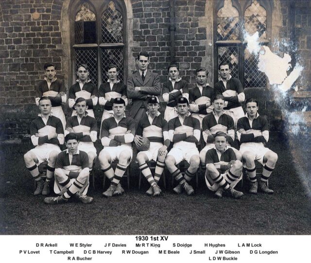 1930 1st XV Bloxham School