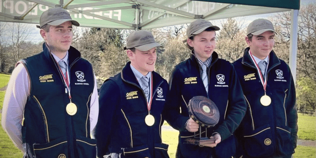 Bloxham Clay Pigeon Shooting Champions Independent Schools