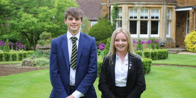 Bloxham School Head Boy and Girl