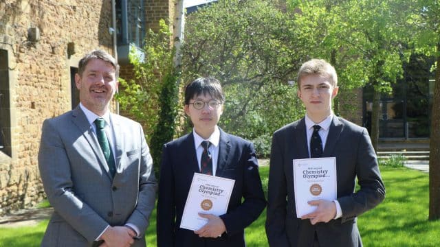 Gold at the UK Chemistry Olympiad